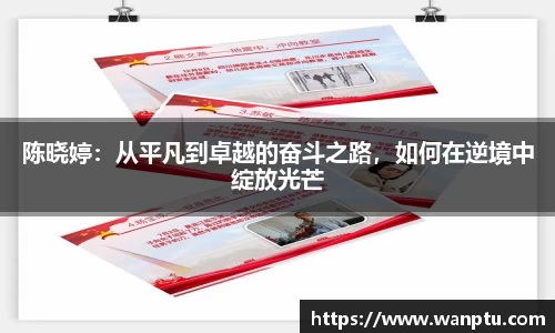 陈晓婷：从平凡到卓越的奋斗之路，如何在逆境中绽放光芒